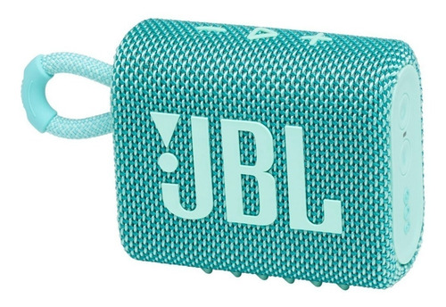 Imagen 4 de 6 de Parlante JBL Go 3 portátil con bluetooth waterproof teal