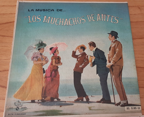 Vinilo Disco Tango La Musica De Los Muchachos De Antes