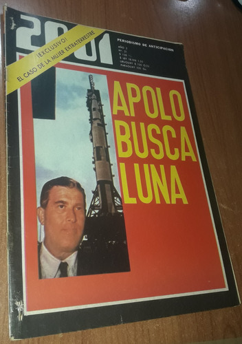 Revista 2001 Periodismo De Anticipacion N°21  Abril De 1970