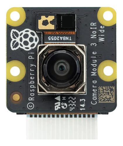 Cámara 3 Noir Wide Para Raspberry Pi De 12mp