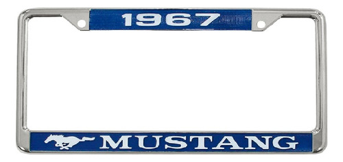 Marco De Porta Placa Ford Mustang 67
