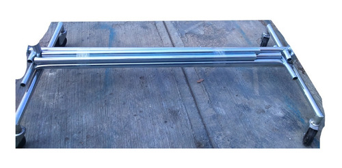 Rack Ropa Doble Nivel Viajero Desarmable Organizador 1.00
