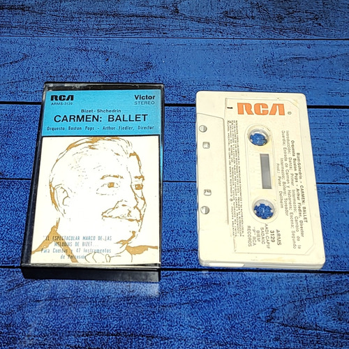 Bizet Shchedrín Carmen Ballet Cassette Arg Maceo-disqueria