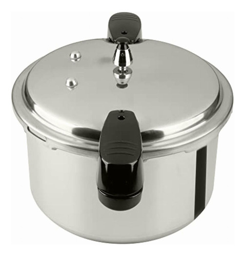 Olla De Presión Express Ekco De 11 Litros Color Plata,