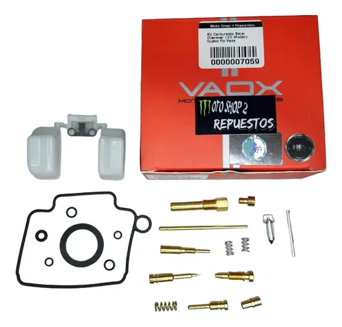 Kit Carburador Bajaj Discover 125 Modelo Nuevo Vaox