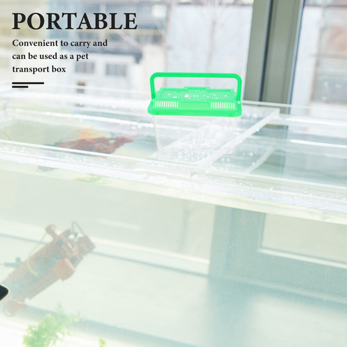 Caja De Acuario Portátil Pequeña Para Peces Betta Y Tur