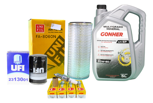 Kit Afinación Para Vw Combi 1800 1992-2001 20w50 Api Sp Bují