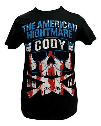 Cody Rhodes Polera American Nightmare Aew Wwe