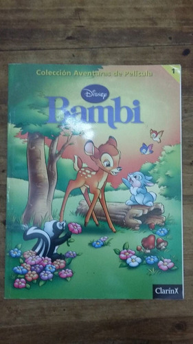 Libro Bambi Disney Historieta De Clarin (19)