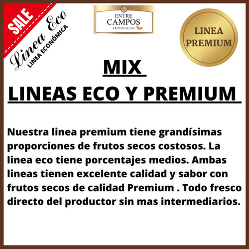 Mix Frutos Secos Por Mayor X 5 Kg Económico Tradicional