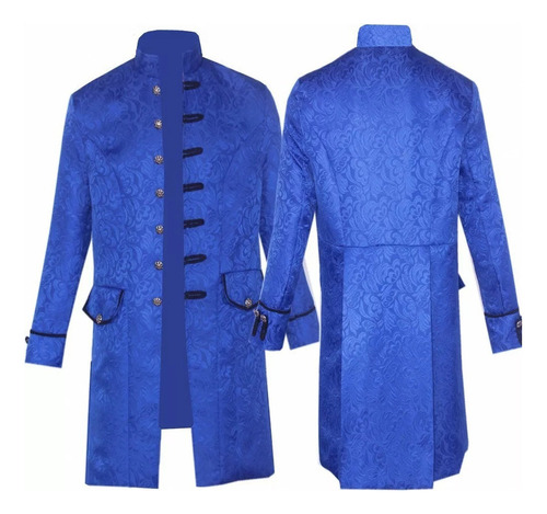 Roupas Medievais, Moda, Steampunk, Casaco Masculino Vintage