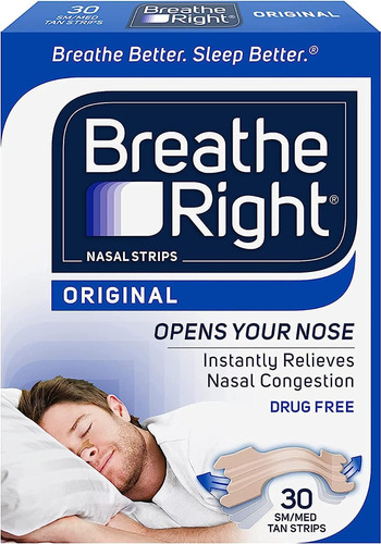 Breathe Right Nasal Strips Clear P - Unidad a $3990