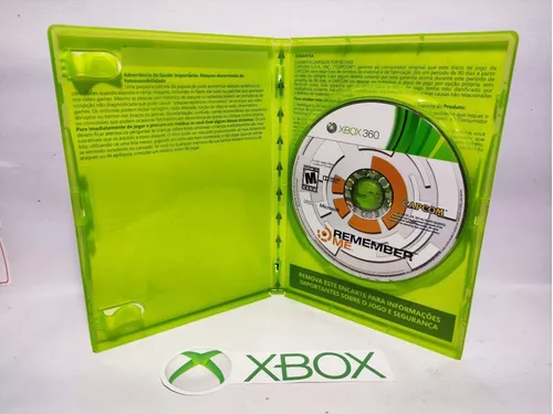 Jogo Remember Me - Xbox 360 - Mídia Física - Original