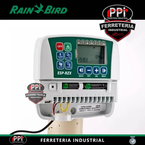 Combo Riego Rainbird Programador 8 Zonas 8 Valvula 40 Tobera
