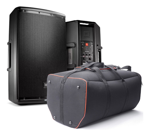 Kit 2 Case Bolsa Bag Capa P/ Jbl Max 15 Resistente Premium