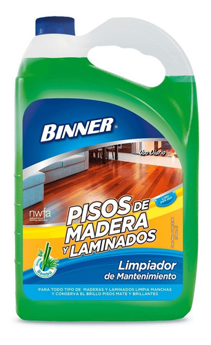 Limpiador Pisos Laminados Binner Galon 3785 Ml 