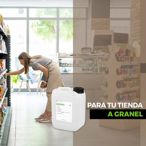 Shampoo Estimula El Crecimiento Bergamota Y Romero 10 Litros