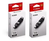 Comprar 2 Tintas Canon Original Pgi-150pgbk  Ip7210 Ix6810 Civa