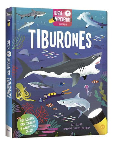 Libro Para Niños Tiburones Busca Y Encuentra