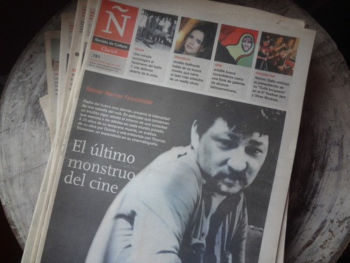 Revista Ñ De Clarin 2007 Fassbinder Arteba Amelie Northomb