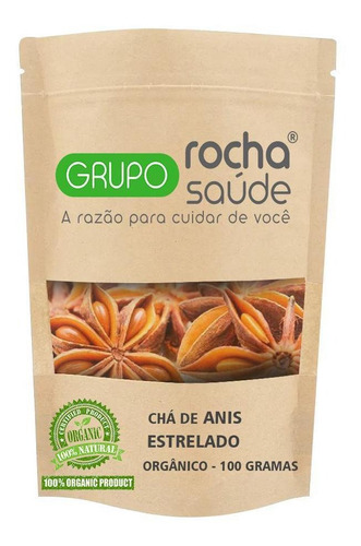 Chá De Anis Estrelado Orgânico 100gr