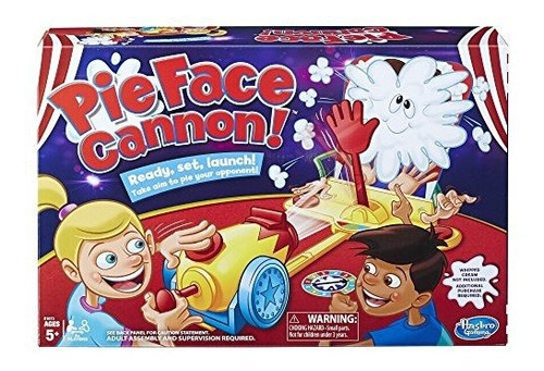 Juego De Mesa En Inglés Pie Face Cannon Hasbro