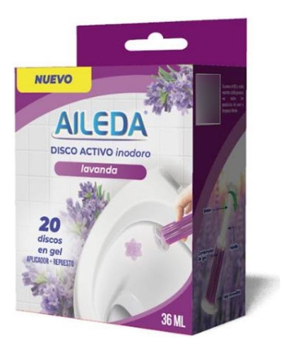 Bloque Adhesivo Inodoros /limpiador - Aileda 20u