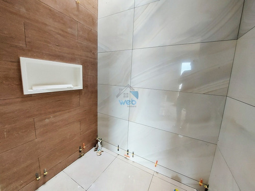Oportunidade Lindo Sobrado À Venda, Com 02 Quartos, Em Rua Tranquila No Bairro Novo B, No Sitio Cercado. - Ca01142 - 68897332