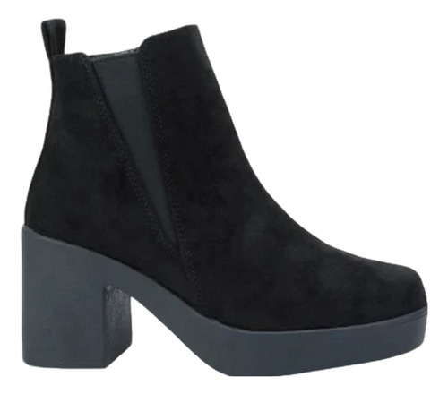 Botines Para Mujer Tacón Cómodo Kit 2 Pares 1109606