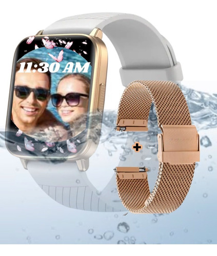 Fino Smartwatch Mujer Deportivo Natacion Mar Alberca Gps