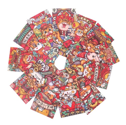 Imagem 7 de 8 de Envelopes Vermelhos Exclusivos Da Novidade 18pcs Para O Ano