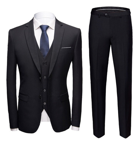 Gran Traje De Talla Grande Para Hombre, Traje Formal Ajustad