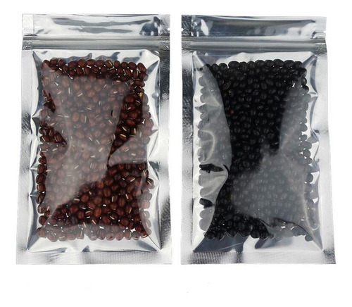 100 Bolsas De Almacenamiento Con Cremallera Mylar Bag 2024