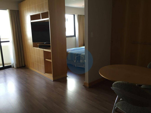 Imagem 4 de 11 de Flat Com 1 Dormitório À Venda, 33 M² Por R$ 400.000,00 - Moema - São Paulo/sp - Fl0004