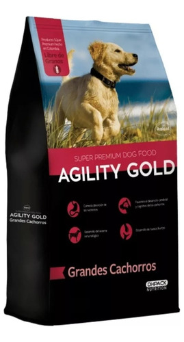 Agility Gold Cachorros Raza Grande 15 Kilos