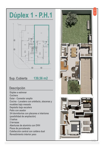 Imagen 23 de 23 de Duplex En Venta San Ignacio Village 3 Dormitorios