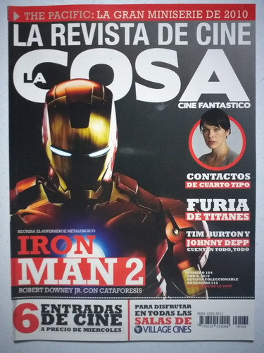 Revista La Cosa # 164. Cine Fantástico.