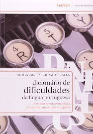 Livro Dicionário De Dificuldades De Língua Portuguesa - Domingos Paschoal Cegalla [2009]