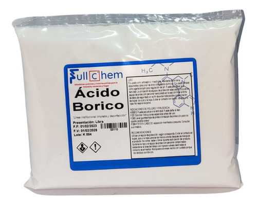 Acido Borico X 500gr (libra) - g a $20