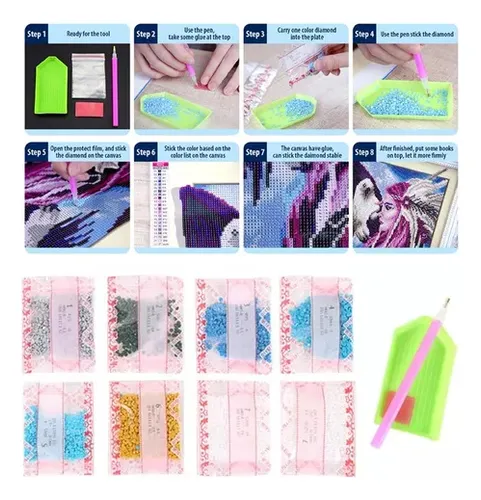 Kit Pintura De Diamante 5d Diamond Painting Paisajes Chico