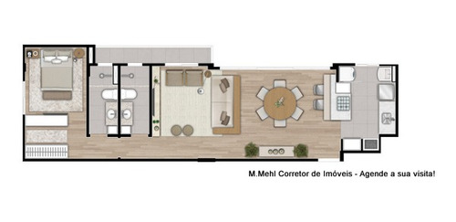 Imagem 18 de 28 de Apartamento Com 2 Dormitórios À Venda Com 99.32m² Por R$ 499.900,00 No Bairro Vila Izabel - Curitiba / Pr - M2vi-ejg304