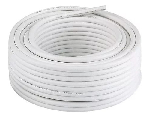 3x1.5mm 25 Mts Blanco Cable Cordón Electrico