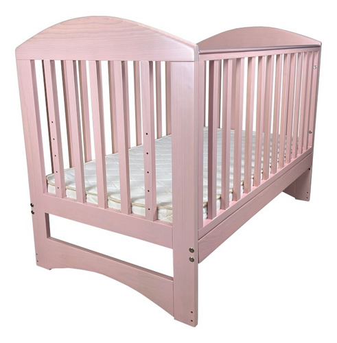 Cuna Convertible Multifuncional De Madera Montessori Rosa