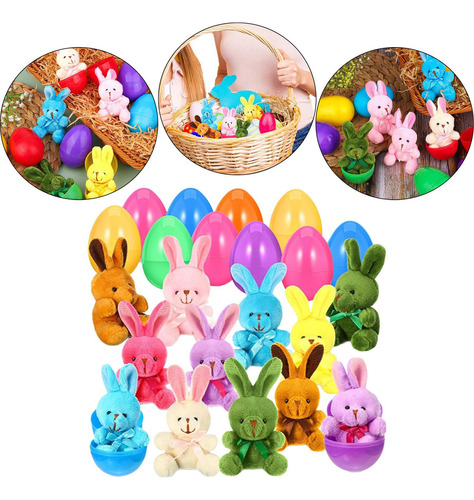 12x Huevos De Pascua Precargados Con Lujosos Juguetes De,