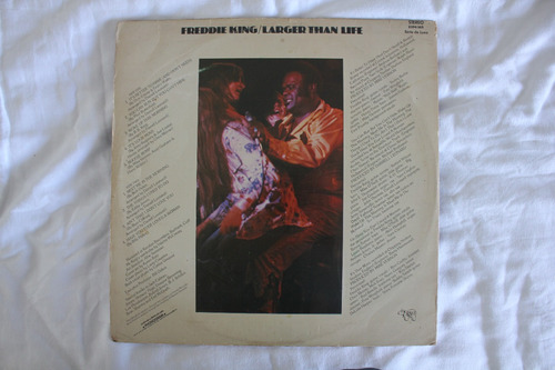 Lp Freddie King, Larger Than Life, 1976 (Usado)