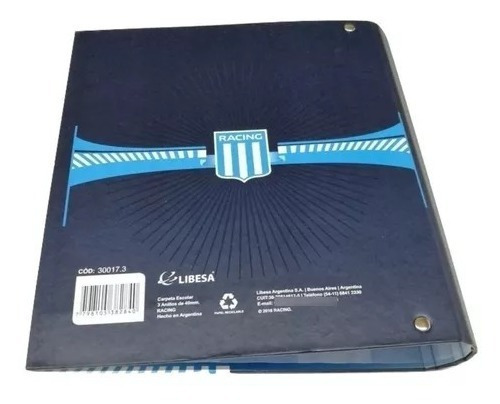 Carpeta n°3 de Racing