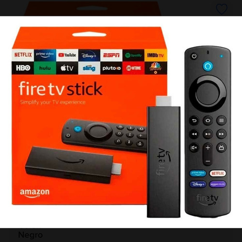 Amazon Fire Tv Stick 3era Generación Con  Control Tv