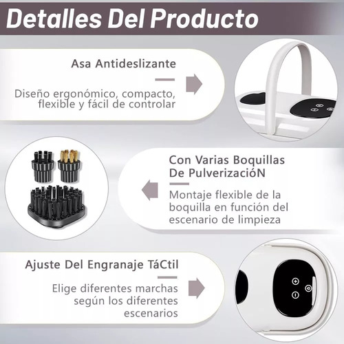 Limpiador Devapor Presurizadodealtatemperatura 2500w Datiger