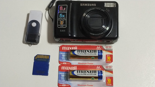 Camara Digital Compacta Samsung S85 Del 2007 Funcionando Ok (Usado)