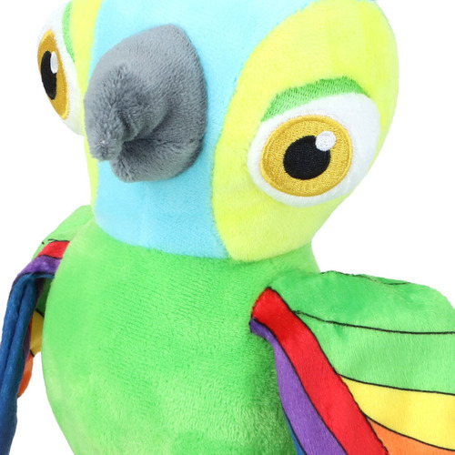 Imagen 7 de 8 de Pepe Lorito 20 Cm Peluche Interactivo La Granja De Zenon